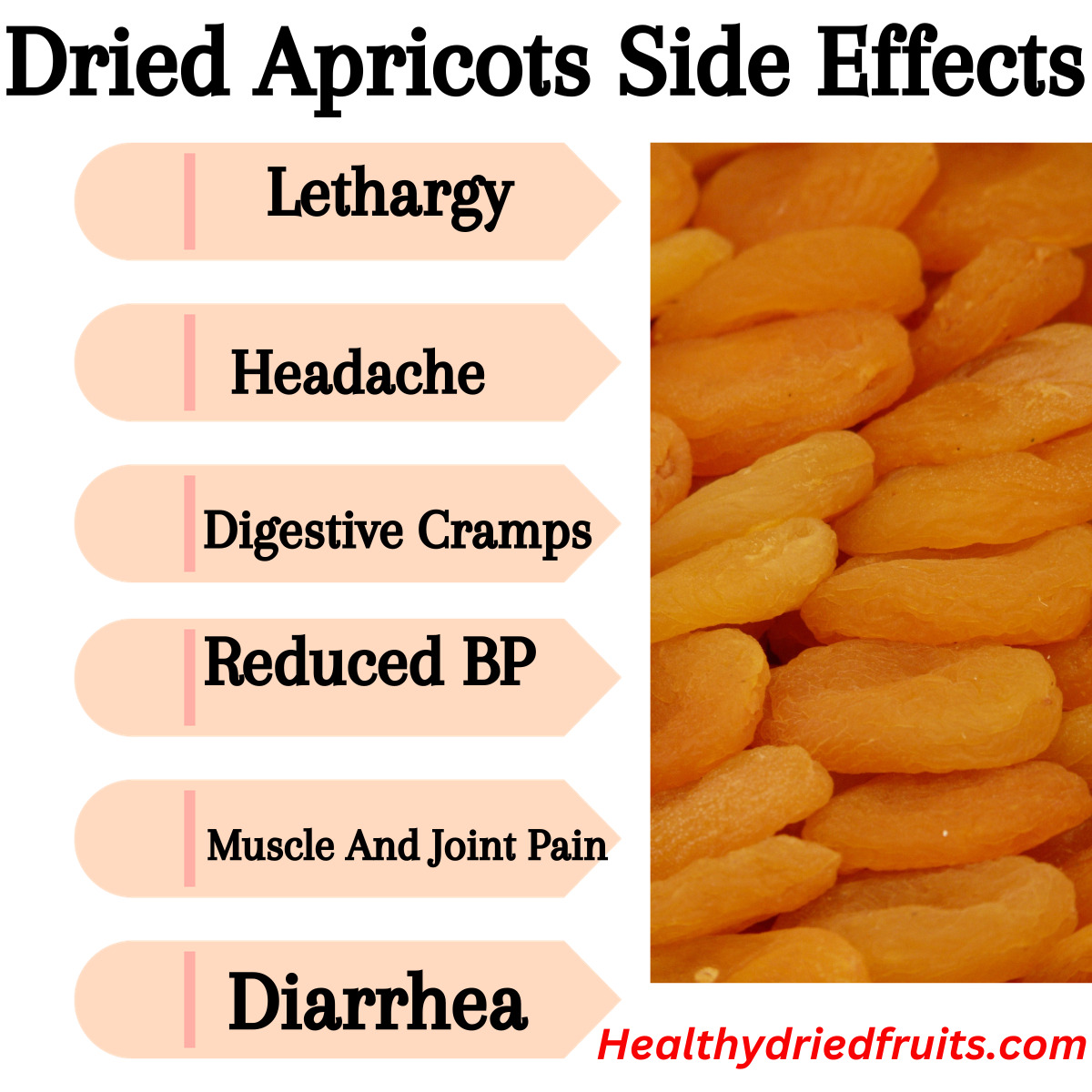 dried apricots side effects