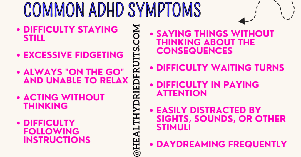 adhd symptoms