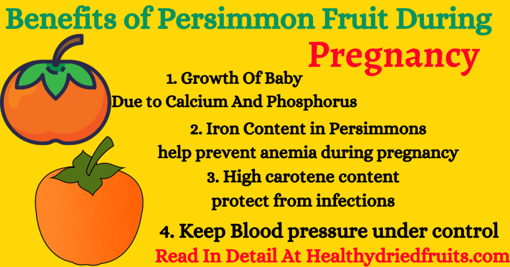 benefits of persimmon fruit during pregnancy
